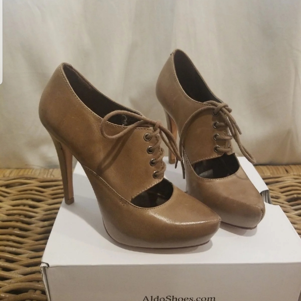 ALDO Leather heels